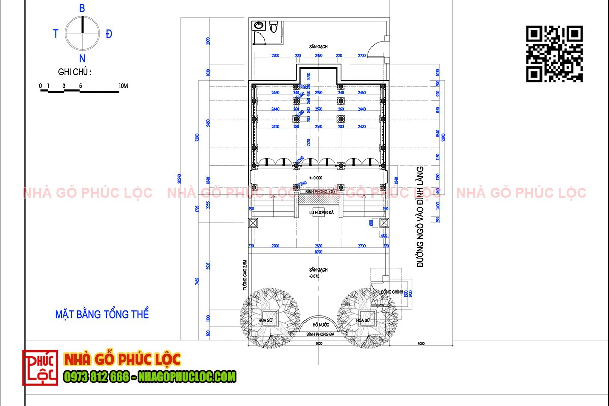  thiết kế nhà 3 gian hiện đại