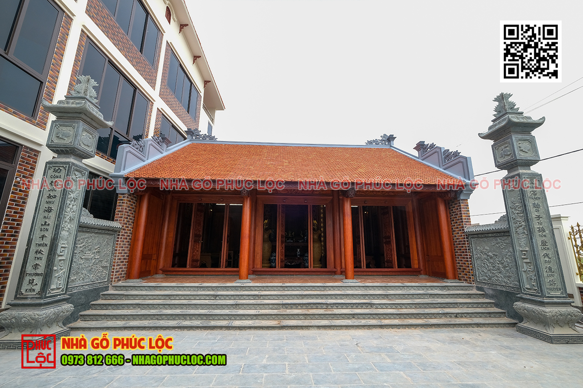 Mái ngói lợp cho nhà gỗ cổ truyền