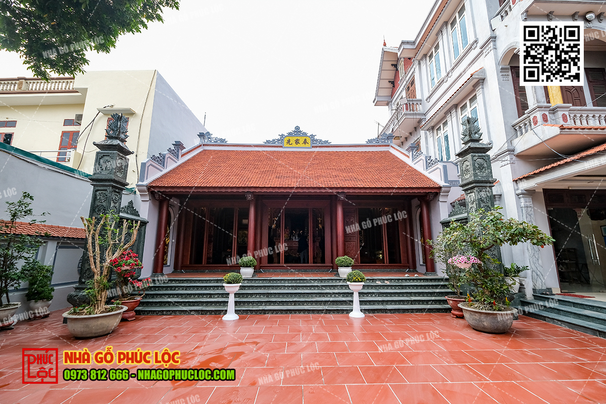 Nhà gỗ lim 3 gian - Biểu tượng kiến trúc Bắc Bộ