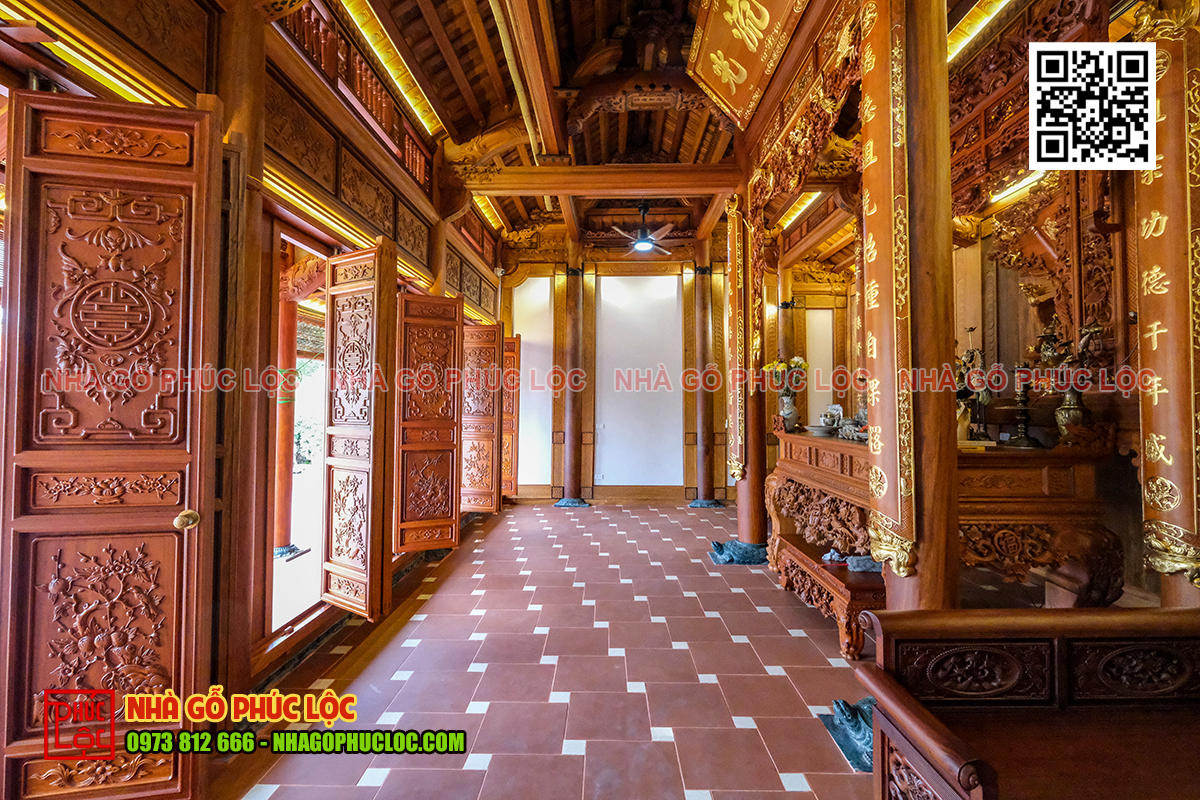Cấu trúc truyền thống nhà gỗ tiêu biểu