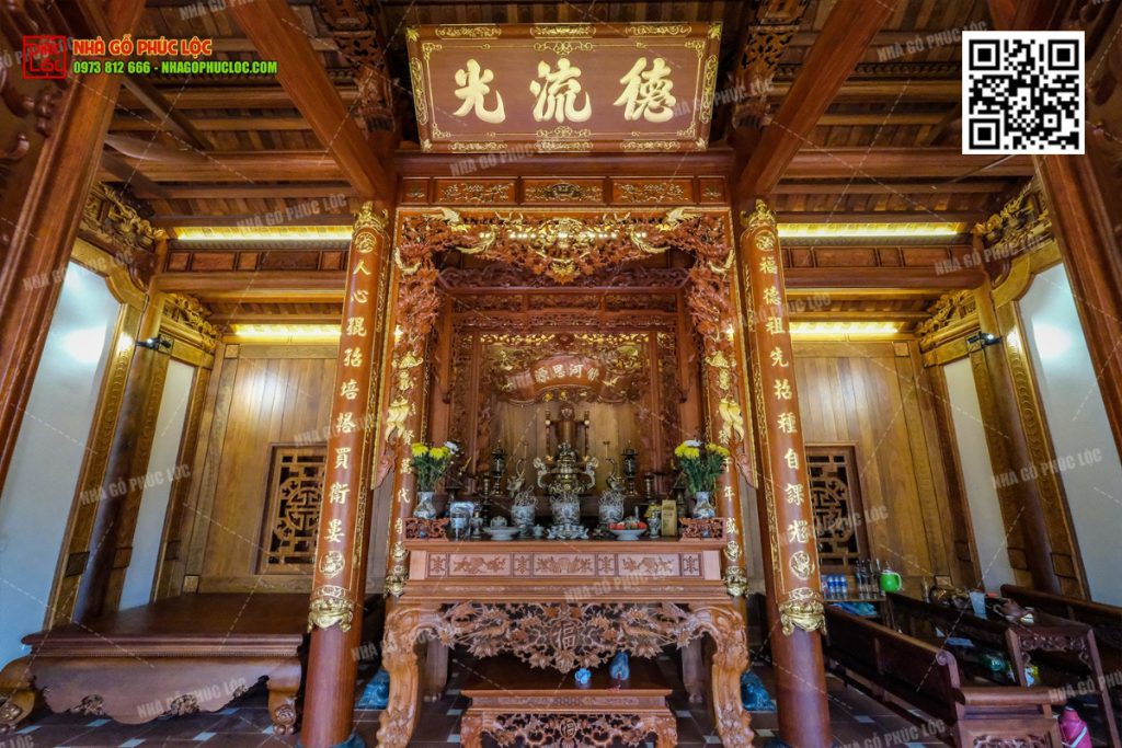 Cuốn thư Đức Lưu Quang là gì? Ý nghĩa trong nhà gỗ