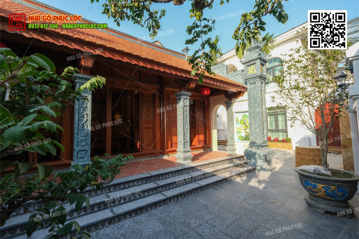 Kinh nghiệm làm bậc tam cấp nhà gỗ chuẩn phong thủy